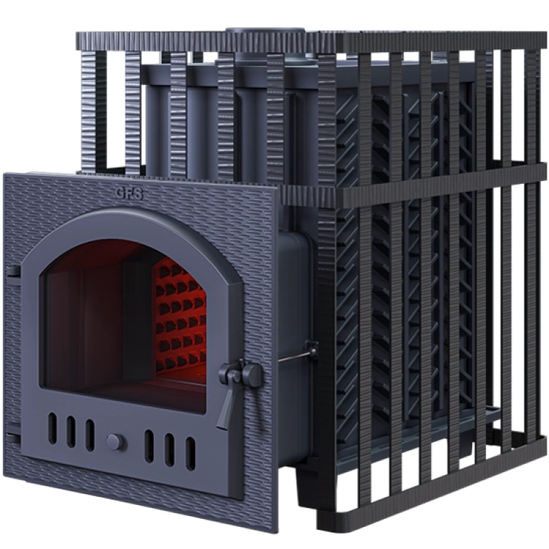 Sobă de saună pe lemne GEFEST - GFS ZK 45 (M) în grilă