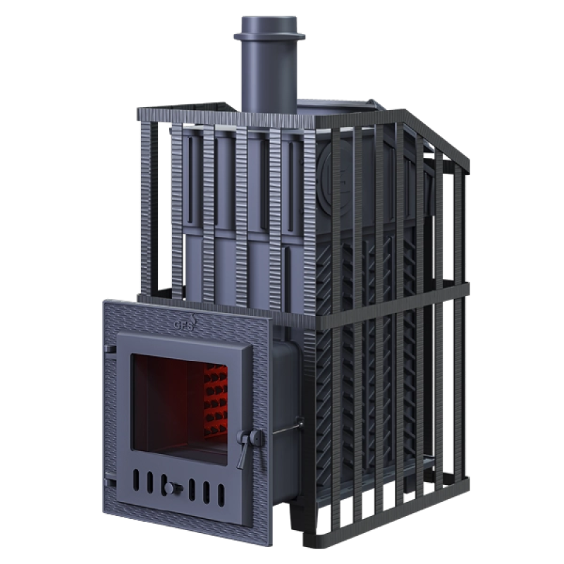 Sobă de saună pe lemne GEFEST - GFS ZK Uragan 30 (M) în grilă