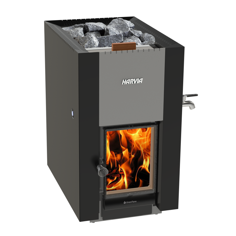 Soba sauna pe lemne - HARVIA 22 GreenFlame ES