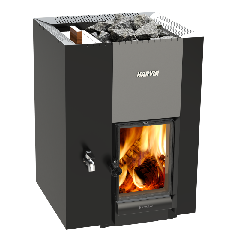 Soba sauna pe lemne - HARVIA 22 GreenFlame LS