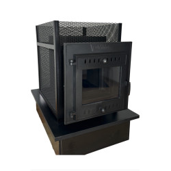 Soba sauna cu lemne - SUMMIT Mont Blanc deschis 