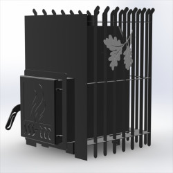 Sobă de saună pe lemne - TEPLODAR ETNA 12 