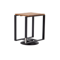 Suport pentru lemne de foc - MIKU, negru