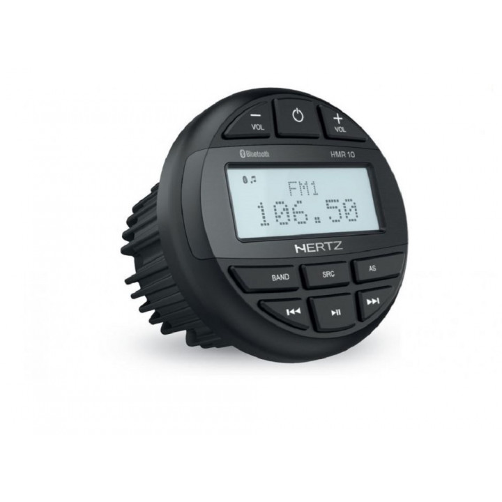 Centru muzical HMR 10D, fara difuzoare, rezistent la apa, negru