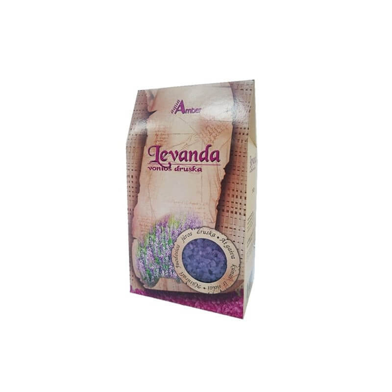 Sare de baie naturală Aqua Amber - Lavandă