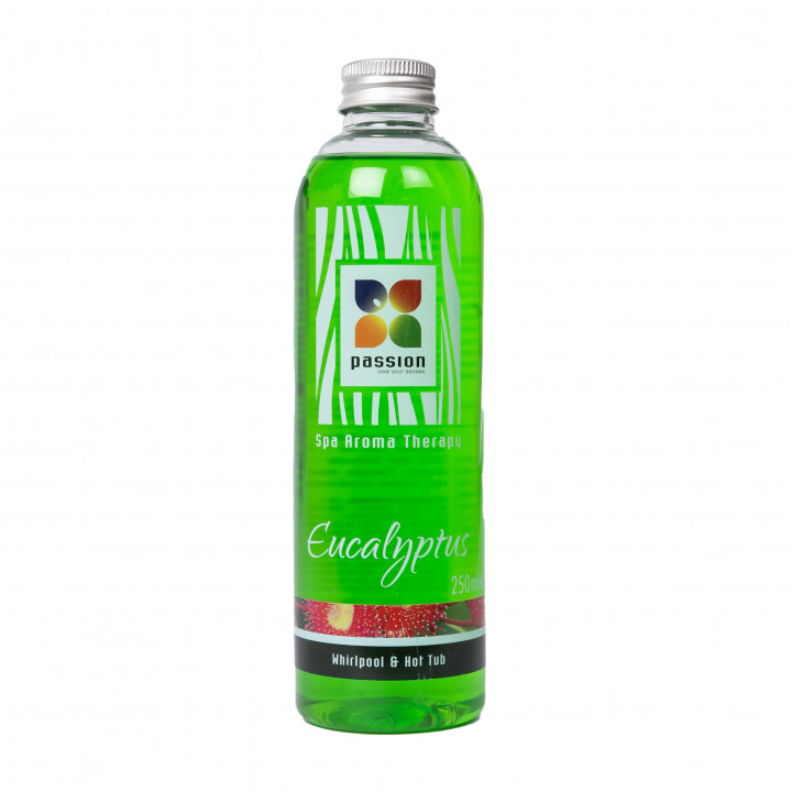 Parfum de aromaterapie PASSION pentru cadă cu hidromasaj și spa, eucalipt, 250 ml