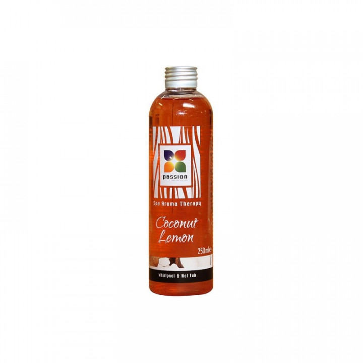 Parfum de aromoterapie PASSION pentru spa și căzi cu hidromasaj – Coconut Lemon, 250 ml