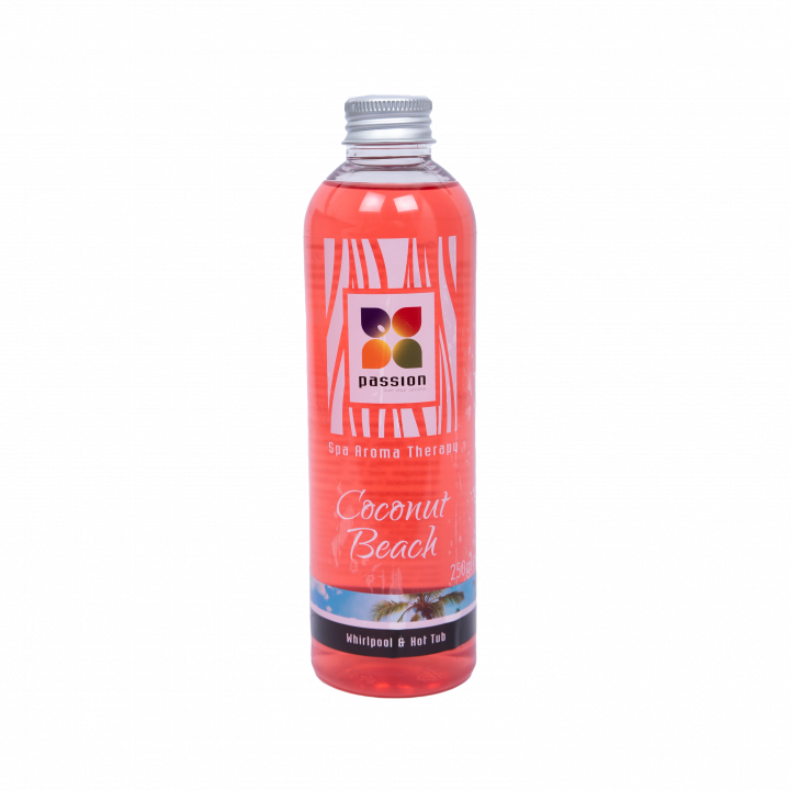 Parfum aromaterapic PASSION pentru căzi cu hidromasaj - Coconut beach, 250 ml