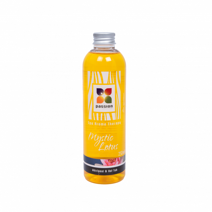 Parfum de aromaterapie PASSION pentru cadă cu hidromasaj și spa – Mystic Lotus, 250 ml