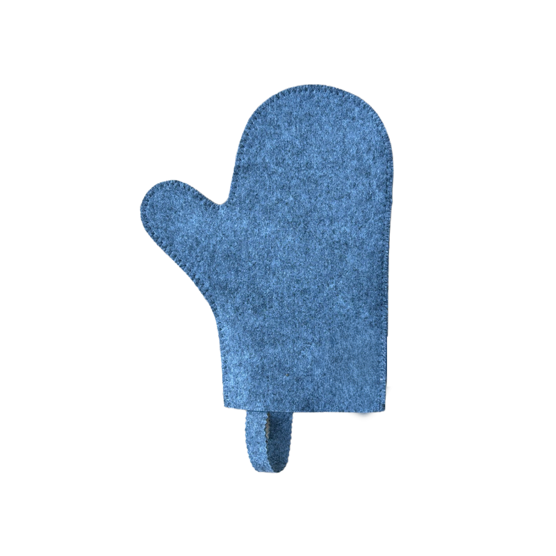 Mănușă pentru saună, gri