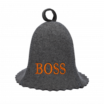 Palarie de sauna - BOSS, gri