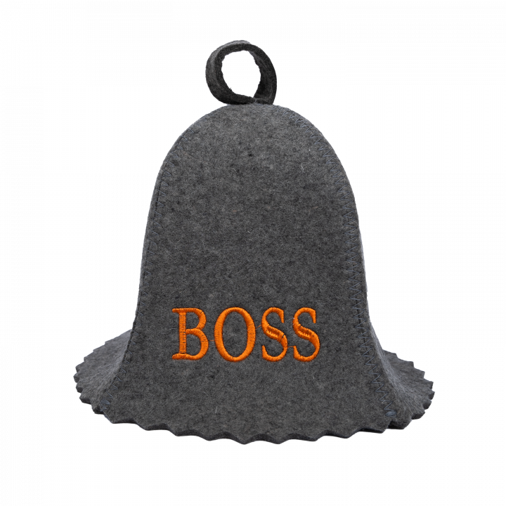 Palarie de sauna - BOSS, gri