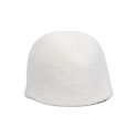 Palarie de sauna - Alba, de lana - 0