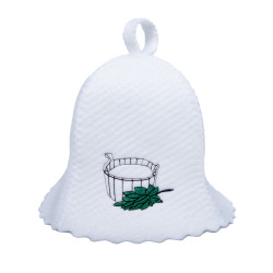 Palarie sauna - cada cu whiks 