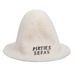 Palarie sauna - PIRTIES ŠEFAS, alba