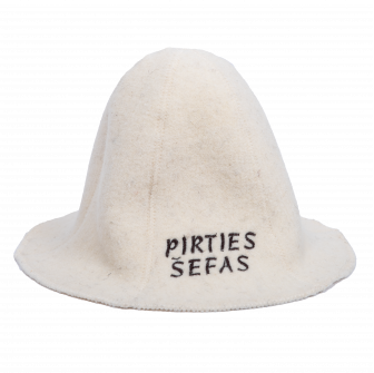 Palarie sauna - PIRTIES ŠEFAS, alba