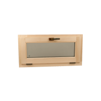 Fereastră de saună 1000x500, cu balamale