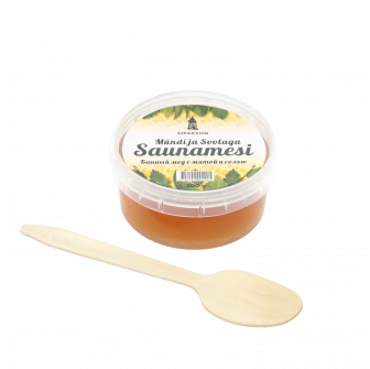 Miere de saună cu extract de mentă și sare, 200g