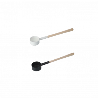 Oala sauna SAUFLEX 53 cm, alb si negru