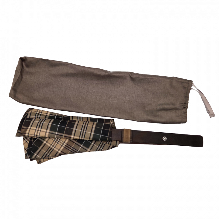 Ventilator de saună, material în carouri închise la culoare
