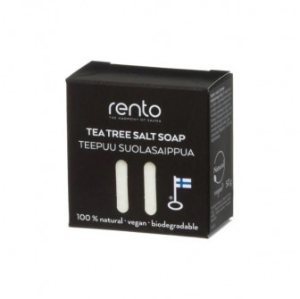 Săpun de sare RENTO, arbore de ceai 50 g.