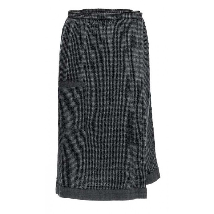 Set cadou în cutie cadou RENTO KENNO FOR HIM. Căciulă și șorț din bumbac, gri închis