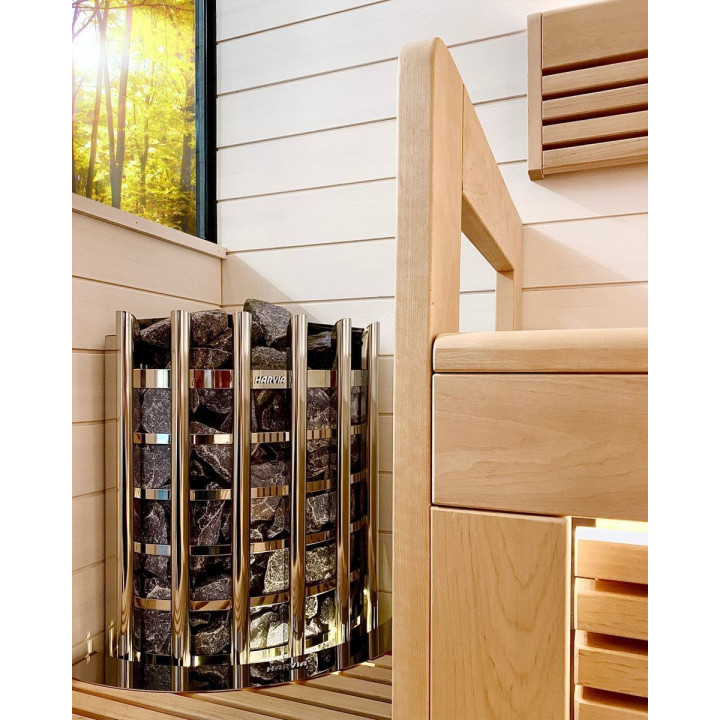 Încălzitor electric pentru saună - HARVIA Glow Corner TRC70XE 6,8 kW
