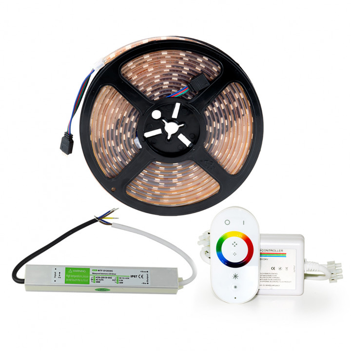 Set LED SAUFLEX 5050 RGB LUX 14,7 W/m 60 LED/m