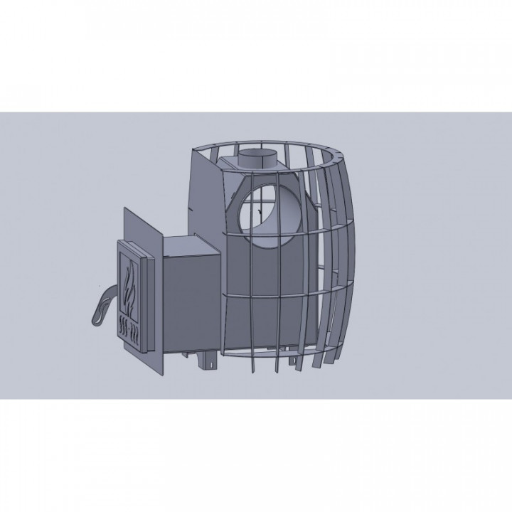 Soba sauna pe lemne - TEPLODAR BARREL 16