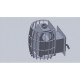 Soba sauna pe lemne - TEPLODAR BARREL 16