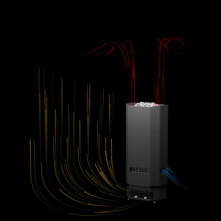 Încălzitor electric pentru saună - SAUNUM SPA SESSION 6 kw