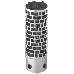 Încălzitor electric pentru saună – SAWOTEC Ari Round, cu unitate de control  Încălzitor electric pentru saună – SAWOTEC Ari Round, cu unitate de control
