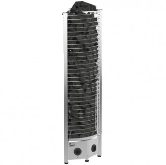 Încălzitor electric pentru saună – SAWOTEC Tower Corner, cu unitate de control