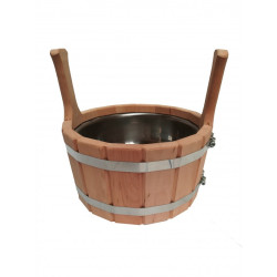 Găleată cu inserție din oțel inoxidabil, 5 l 