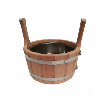 Găleată cu inserție din oțel inoxidabil, 5 l