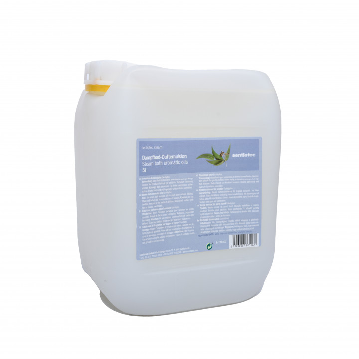SENTIOTEC concentrat parfumat sauna cu aburi, eucalipt 5 l