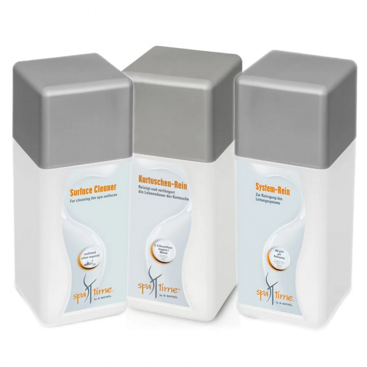 Kit de curatare pentru cada cu hidromasaj sau spa, cu filtru