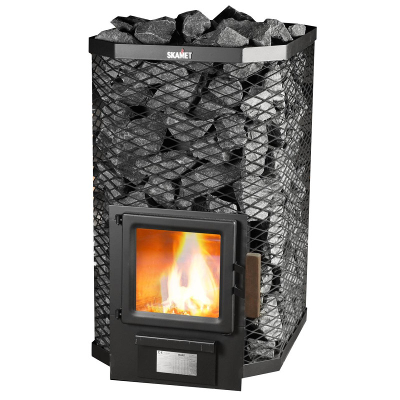 Încălzitor de saună pe lemne - încălzitor SKAMET S-120 GL