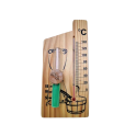 Clepsidra - termometru cu spirit, verde - 0