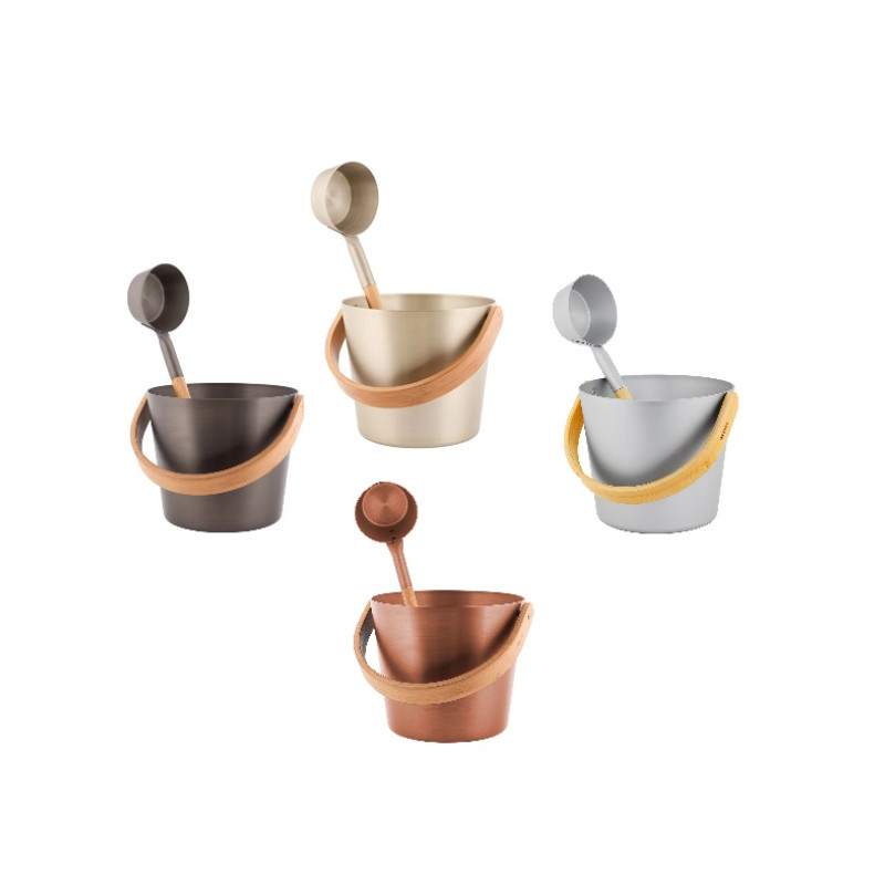 Set găleți și oale multicolore RENTO 5 l