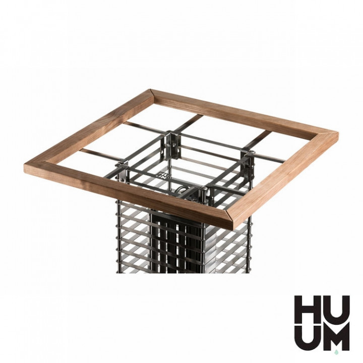 Balustradă de siguranță HUUM pentru încălzitoare CLIFF / STEEL