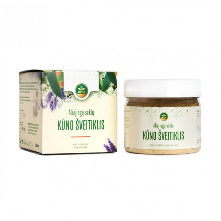 Scrub de corp cu semințe oleaginoase, 230 g