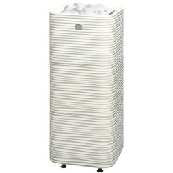 Soba sauna TULIKIVI HUURRE, alba, cu panou de comanda  Soba sauna TULIKIVI HUURRE, alba, cu panou de comanda