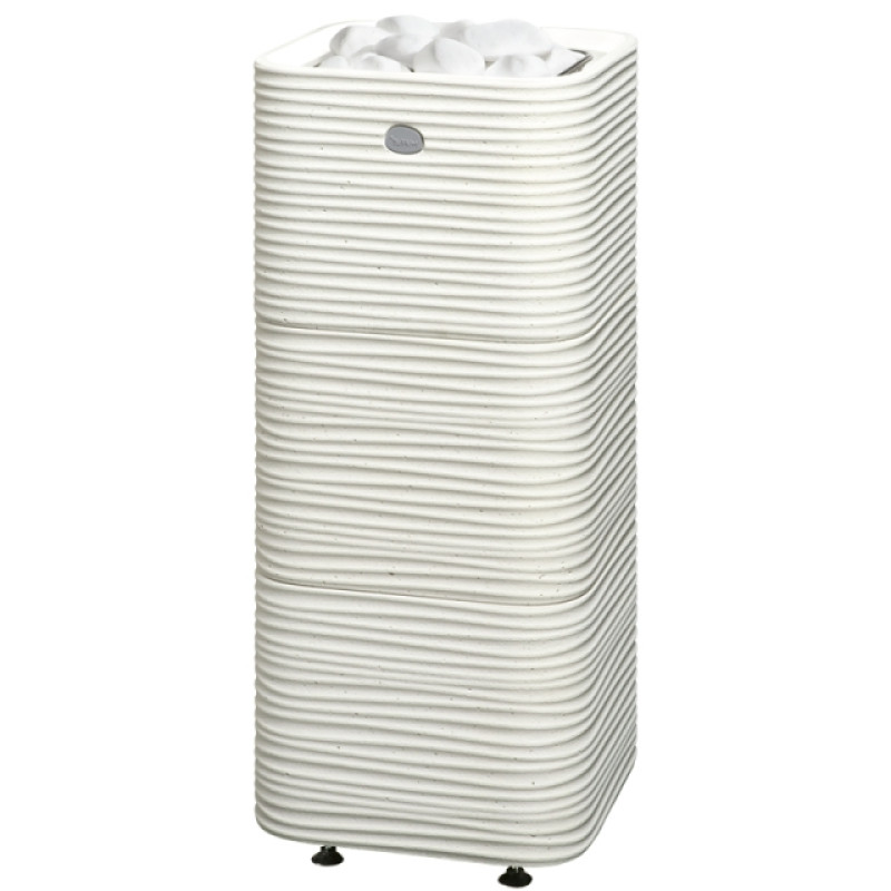 Soba sauna TULIKIVI HUURRE, alba, cu panou de comanda