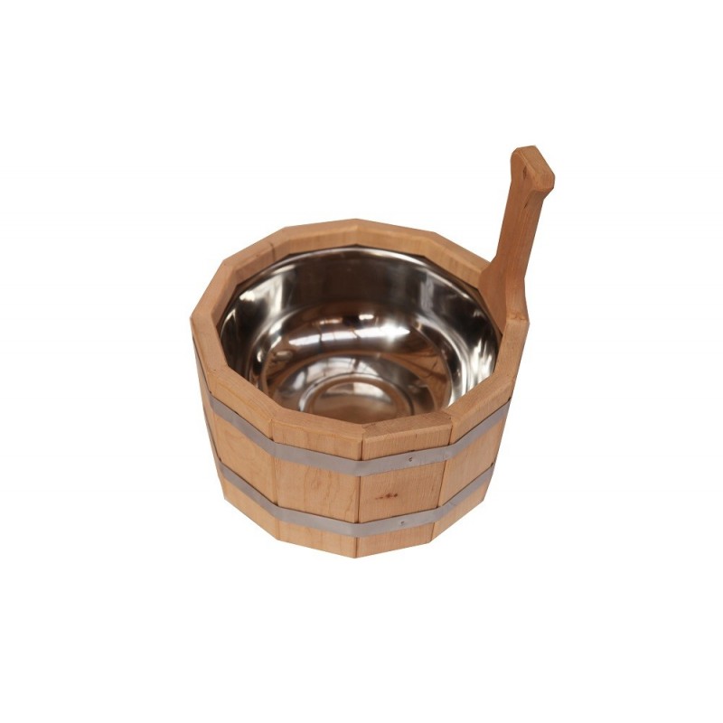 Galeata cu insertie din otel inoxidabil, 3 l