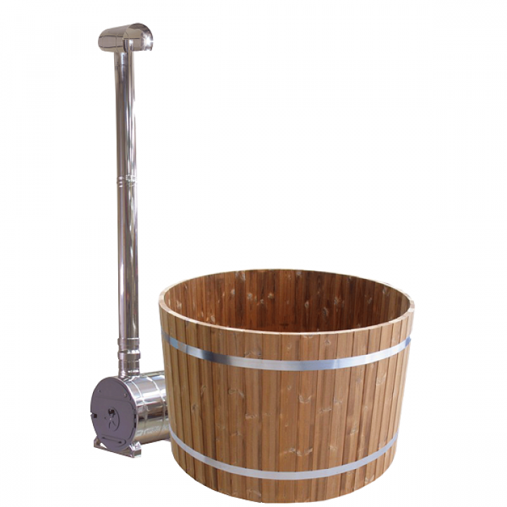 Set de încălzire cu apă rotundă externă și set de coșuri de fum