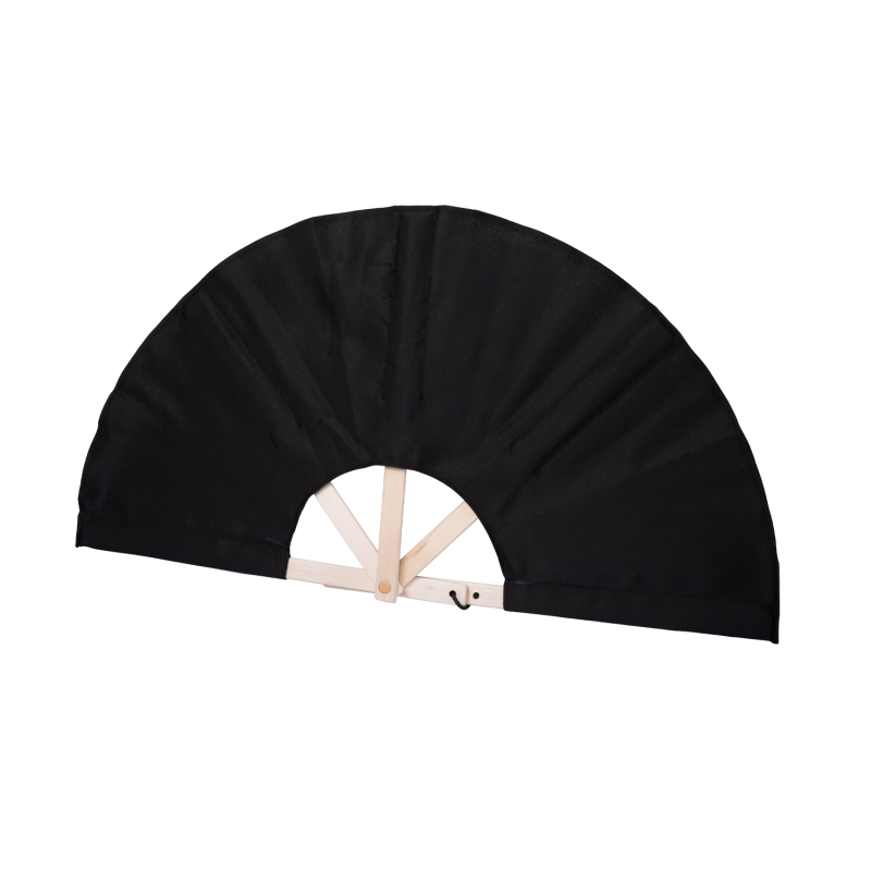 Ventilator de saună din material textil, negru