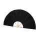 Ventilator de saună din material textil, negru