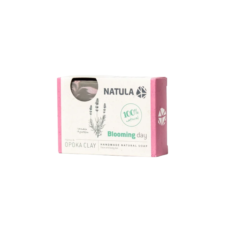 Sapun NATULA pentru fata si corp cu opoka rock si lavanda 100g