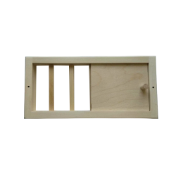 Grilă de ventilație cu clapetă 